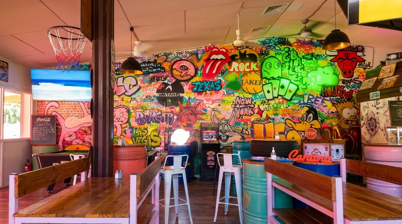 Cantina América, restaurant burgers & cuisine américaine à Saint-Gilles