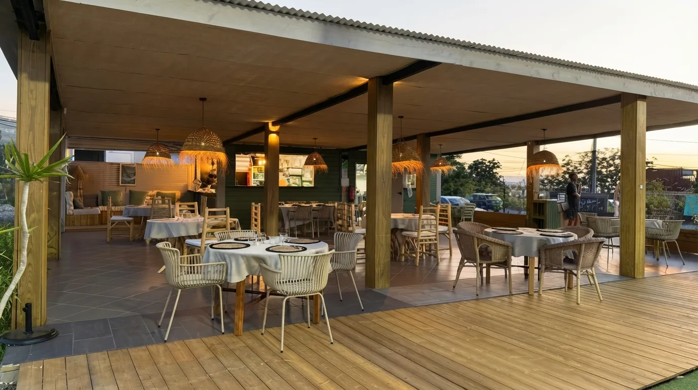 Le Par 4, restaurant cuisine moderne à Saint-Paul